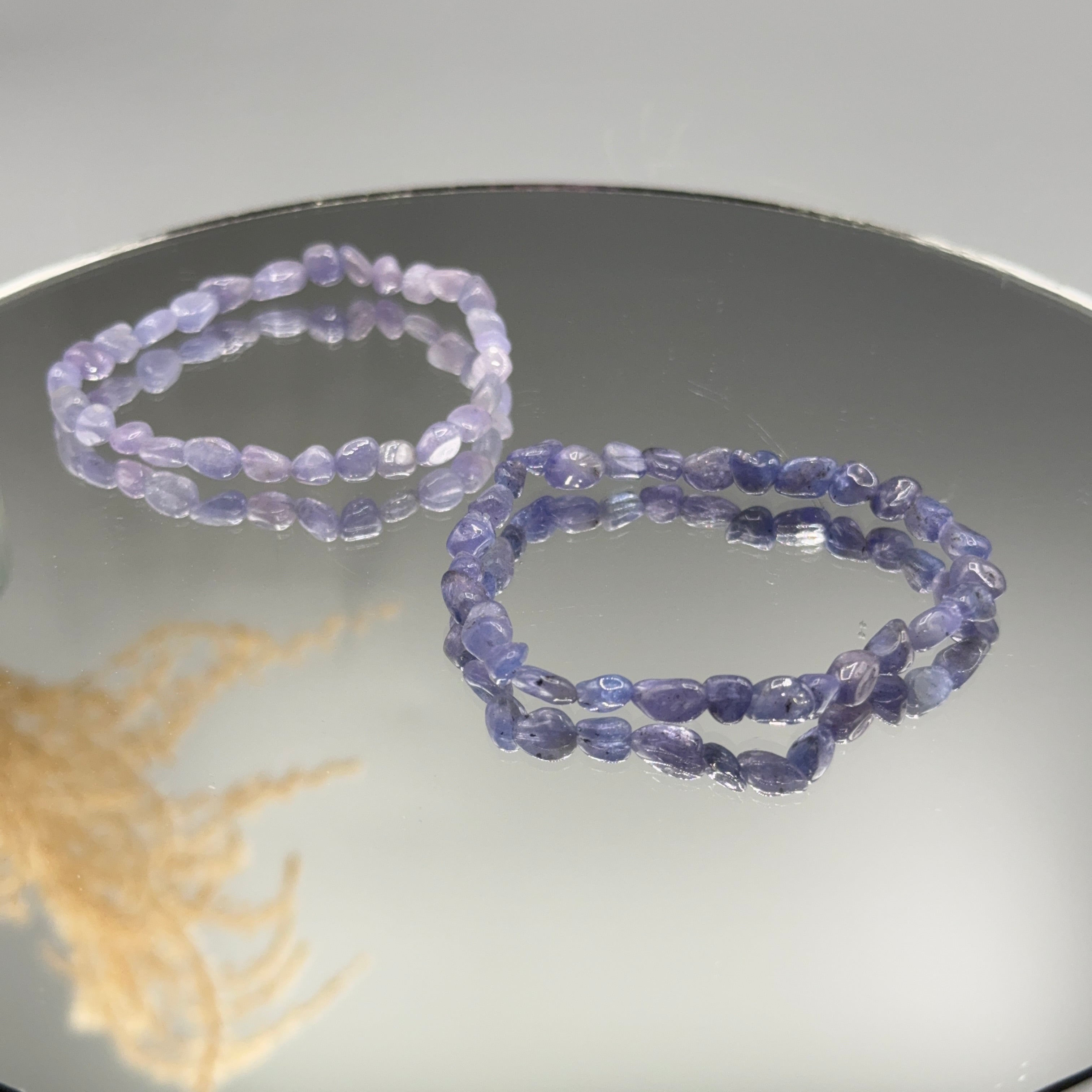 Tansanit Nuggets Armband