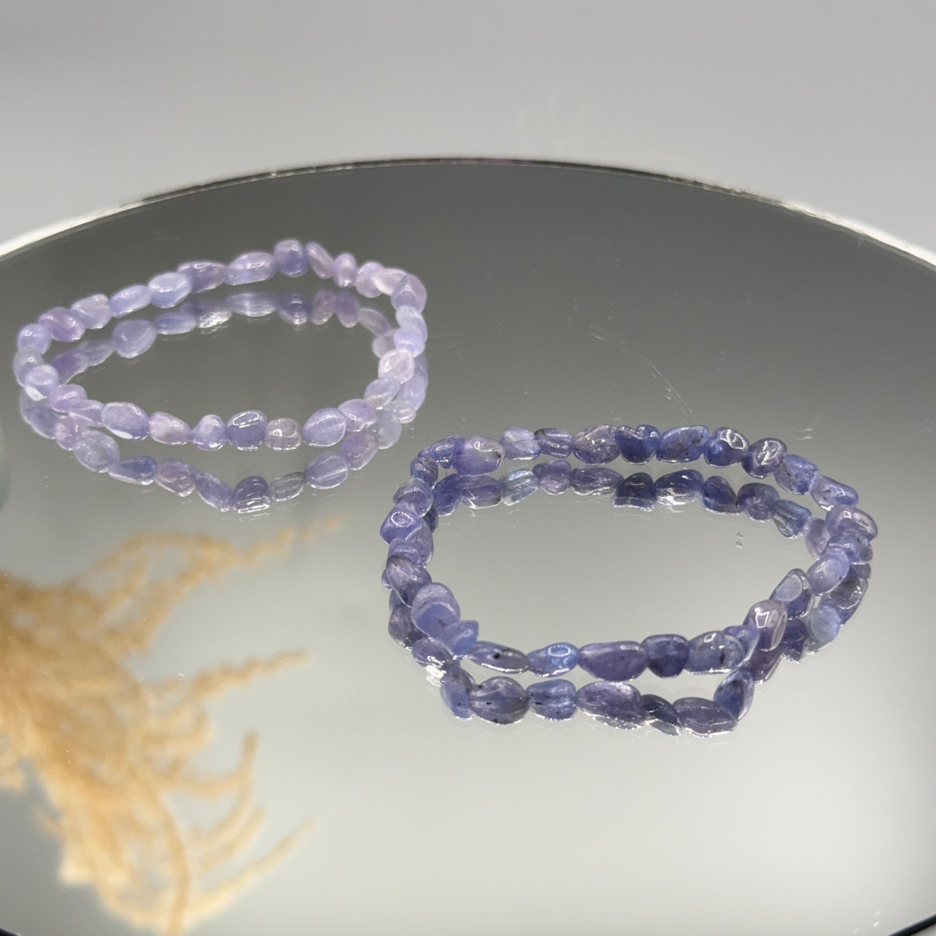 Tansanit Nuggets Armband