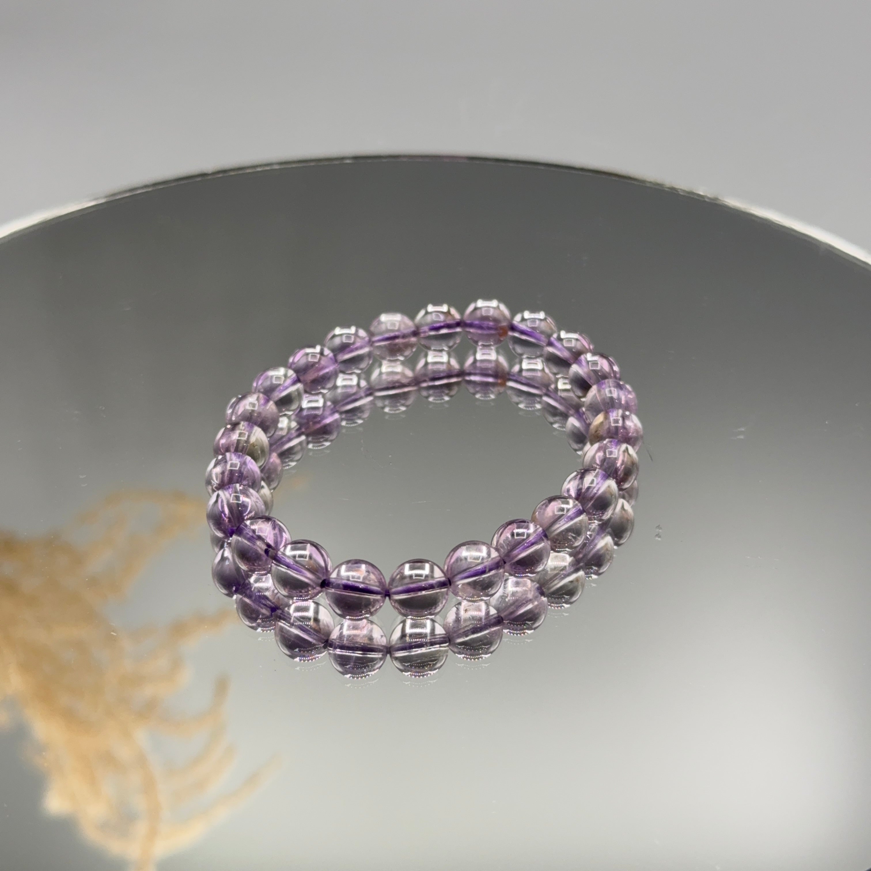 Lavendel Amethyst Armband