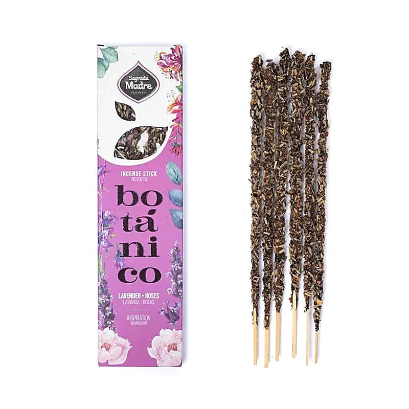 Sagrada Madre Botanico Räucherstäbchen – Lavendel & Rosen