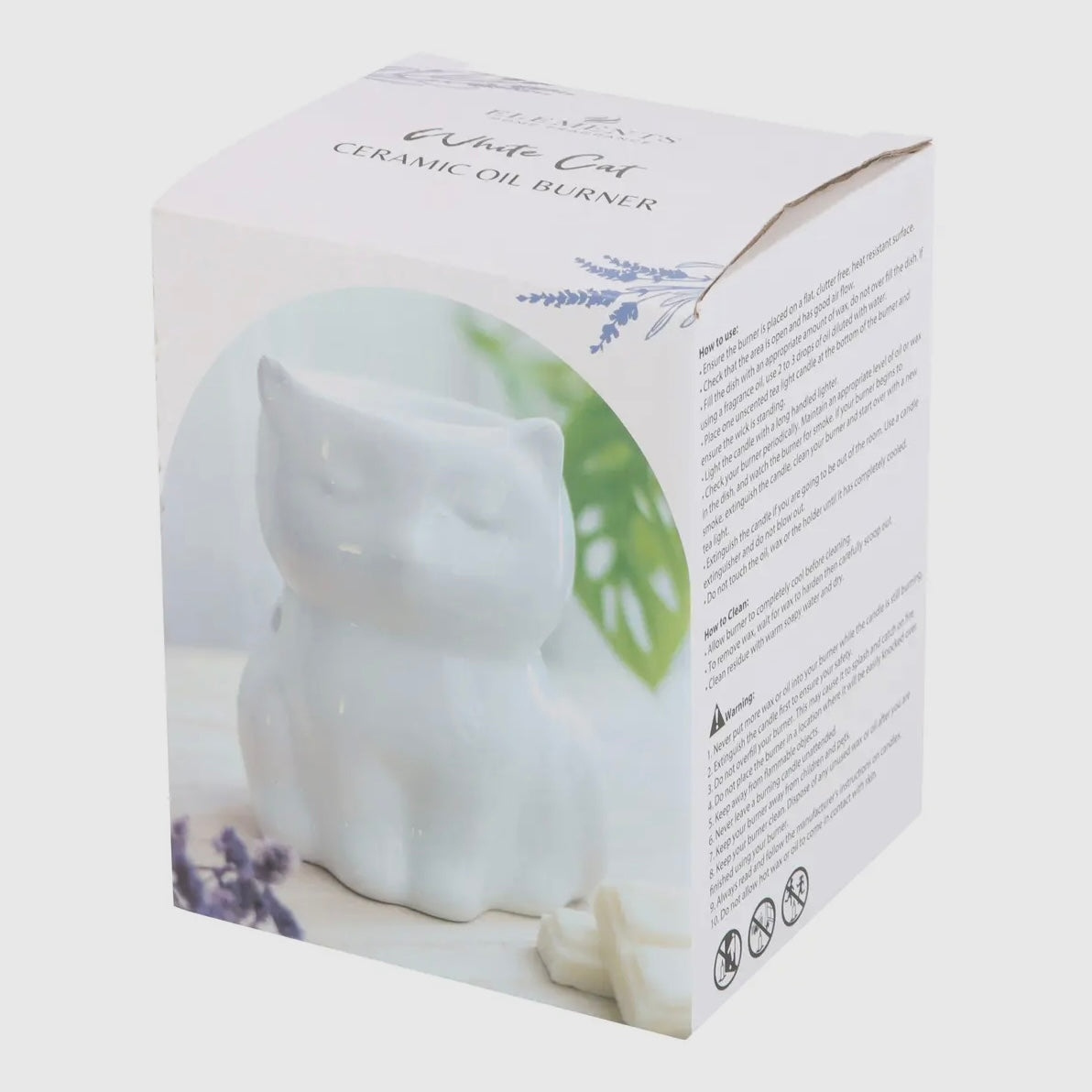 Ölbrenner - White Cat