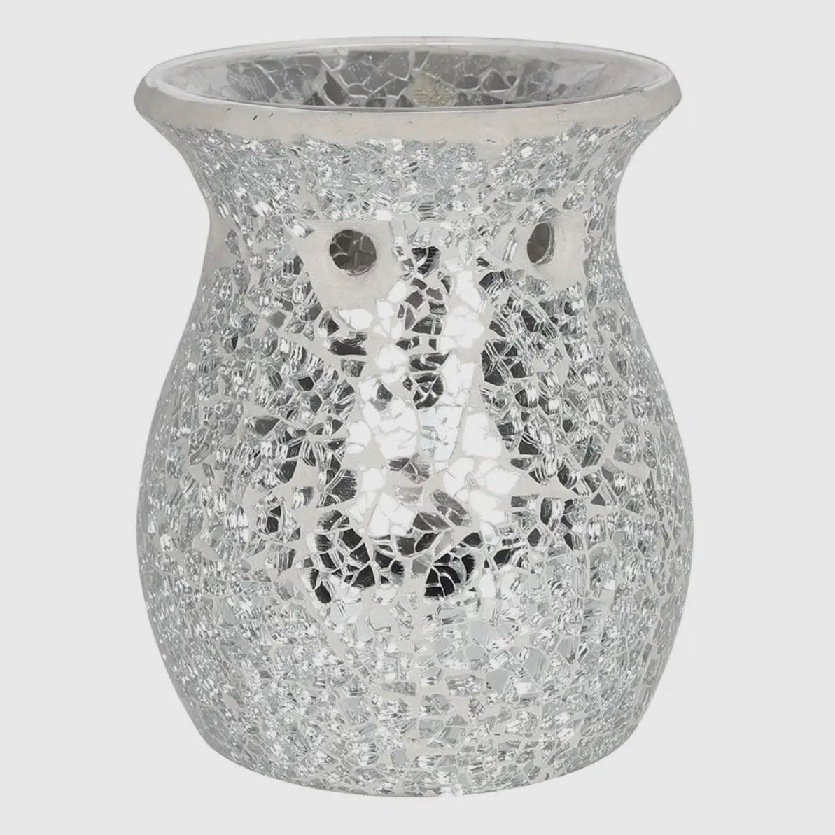 Ölbrenner "Crackle“ – silber