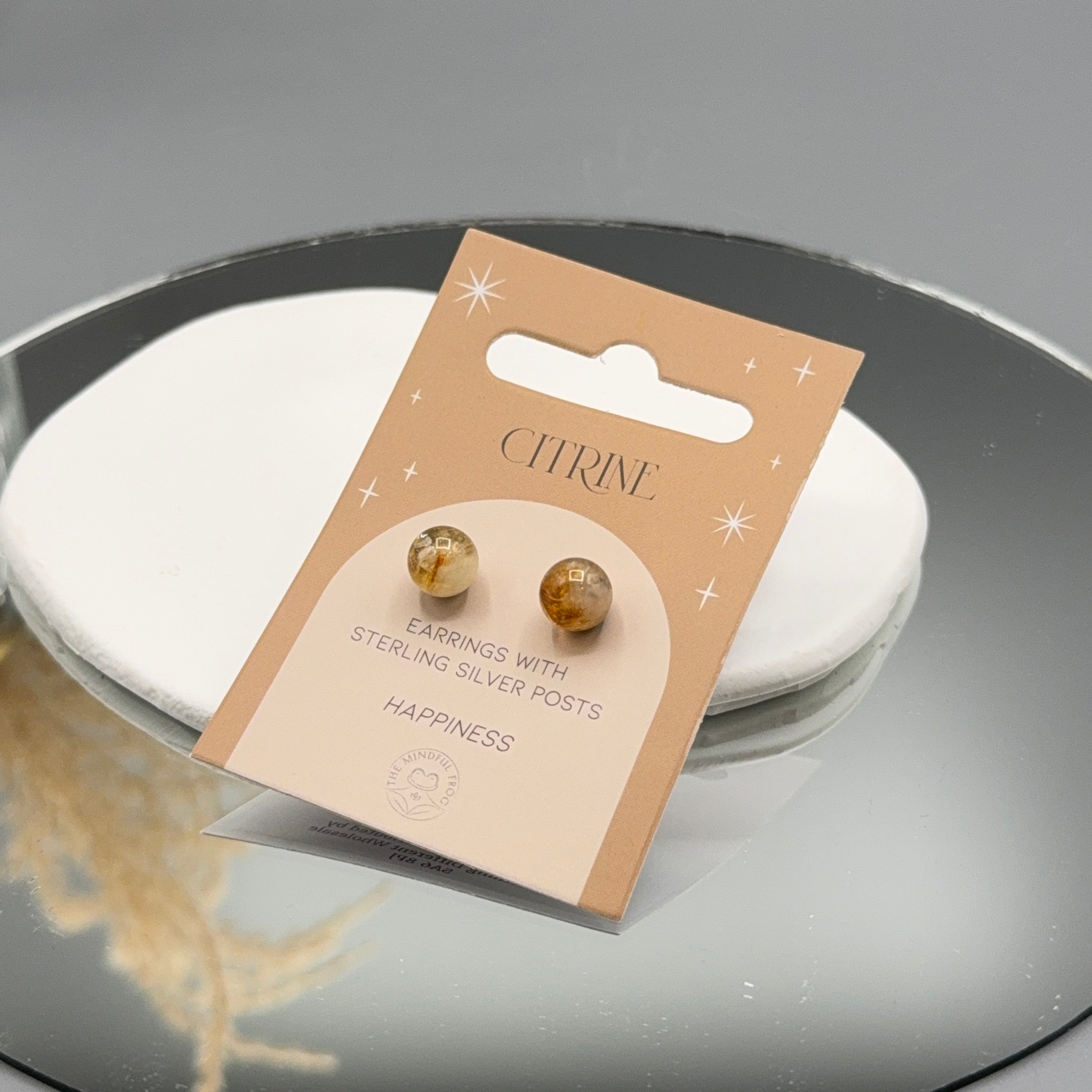 Citrin Ohrstecker