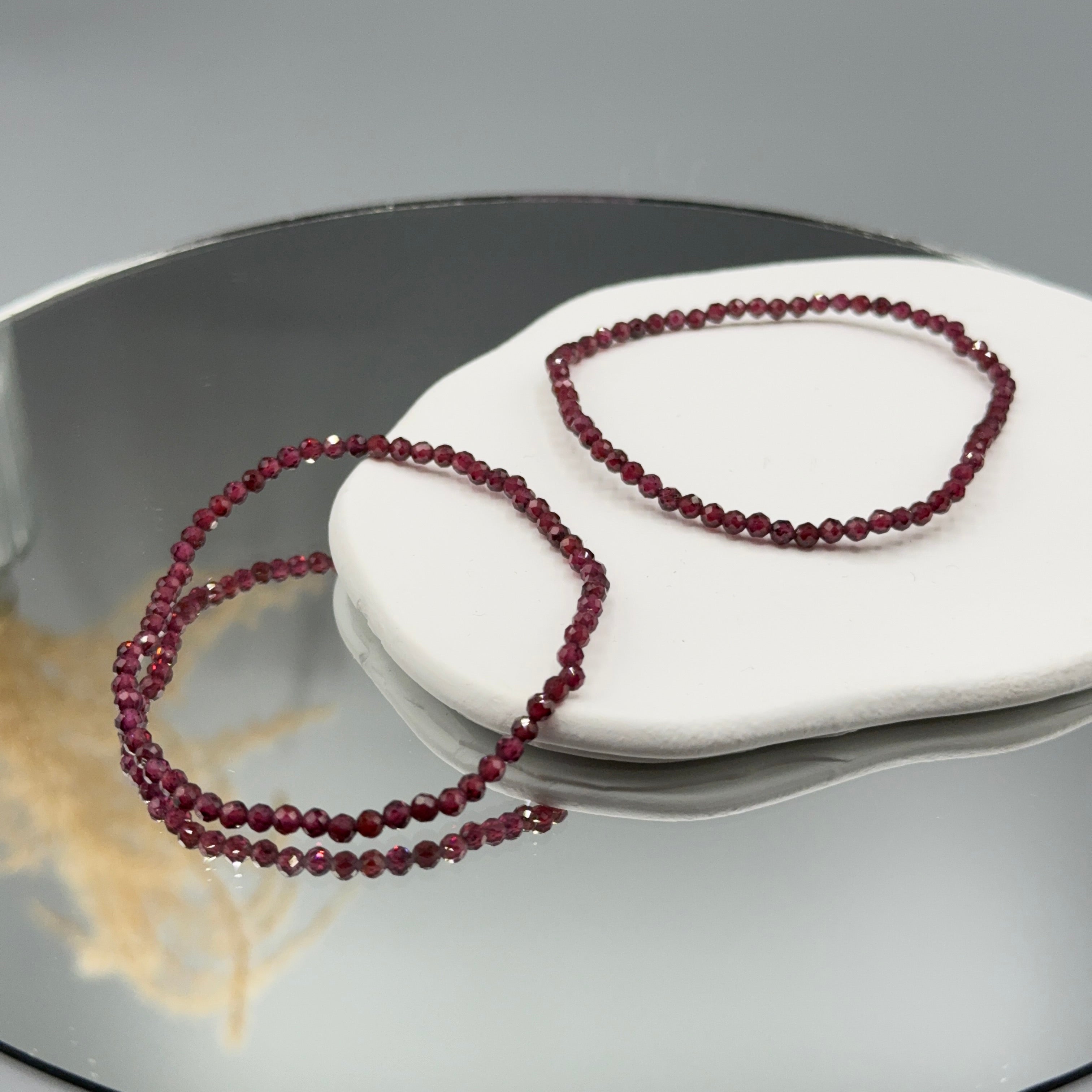 Granat Armband