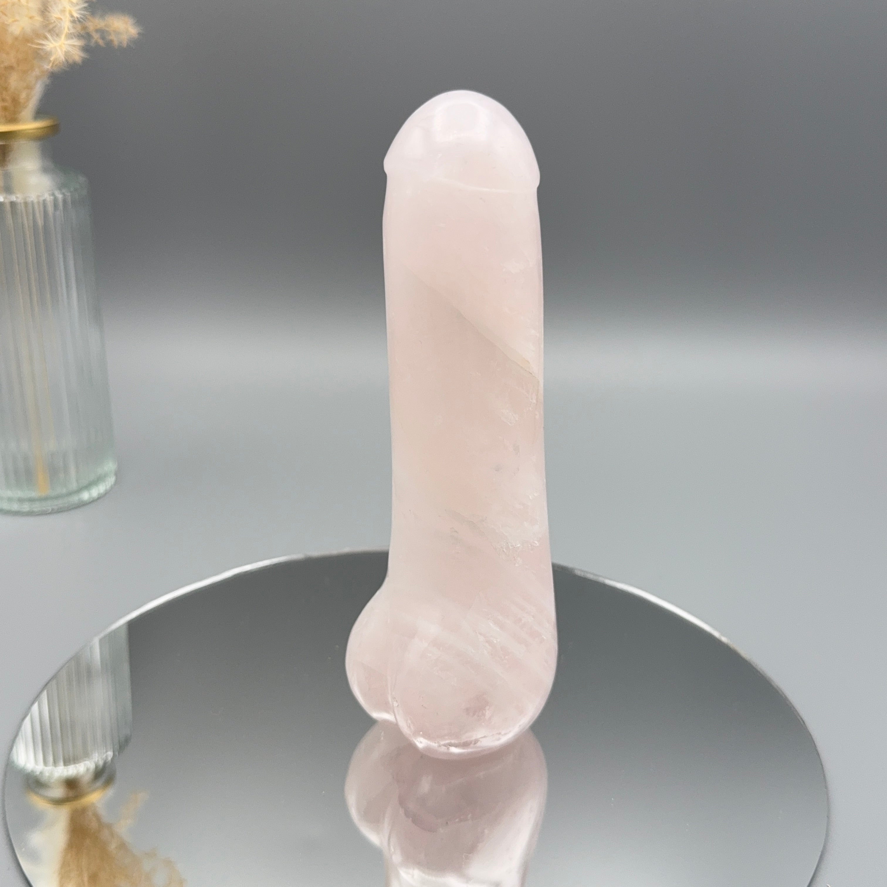 Rosenquarz Phallus XL