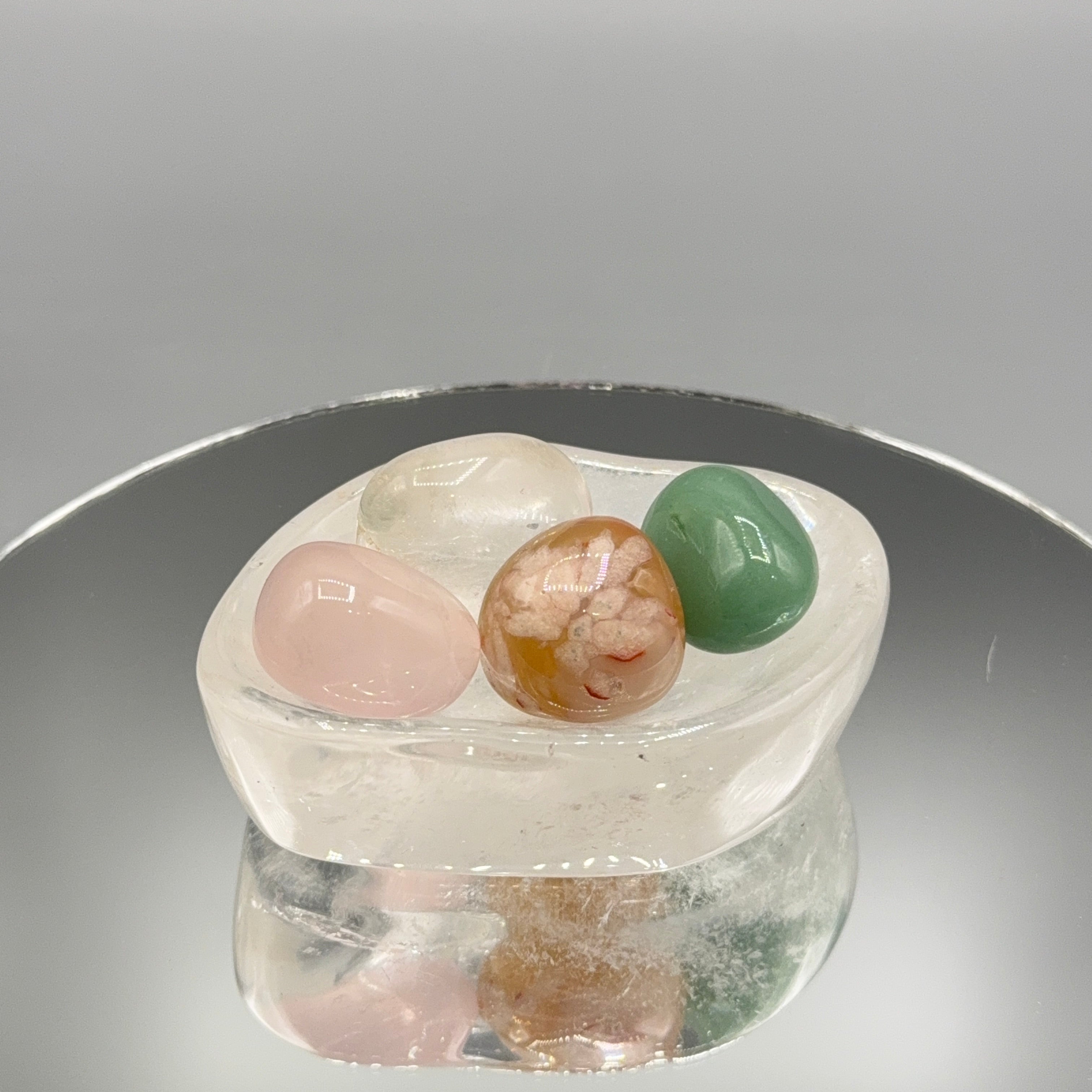 Trommelsteine Set - Selbstliebe & Herzöffnung