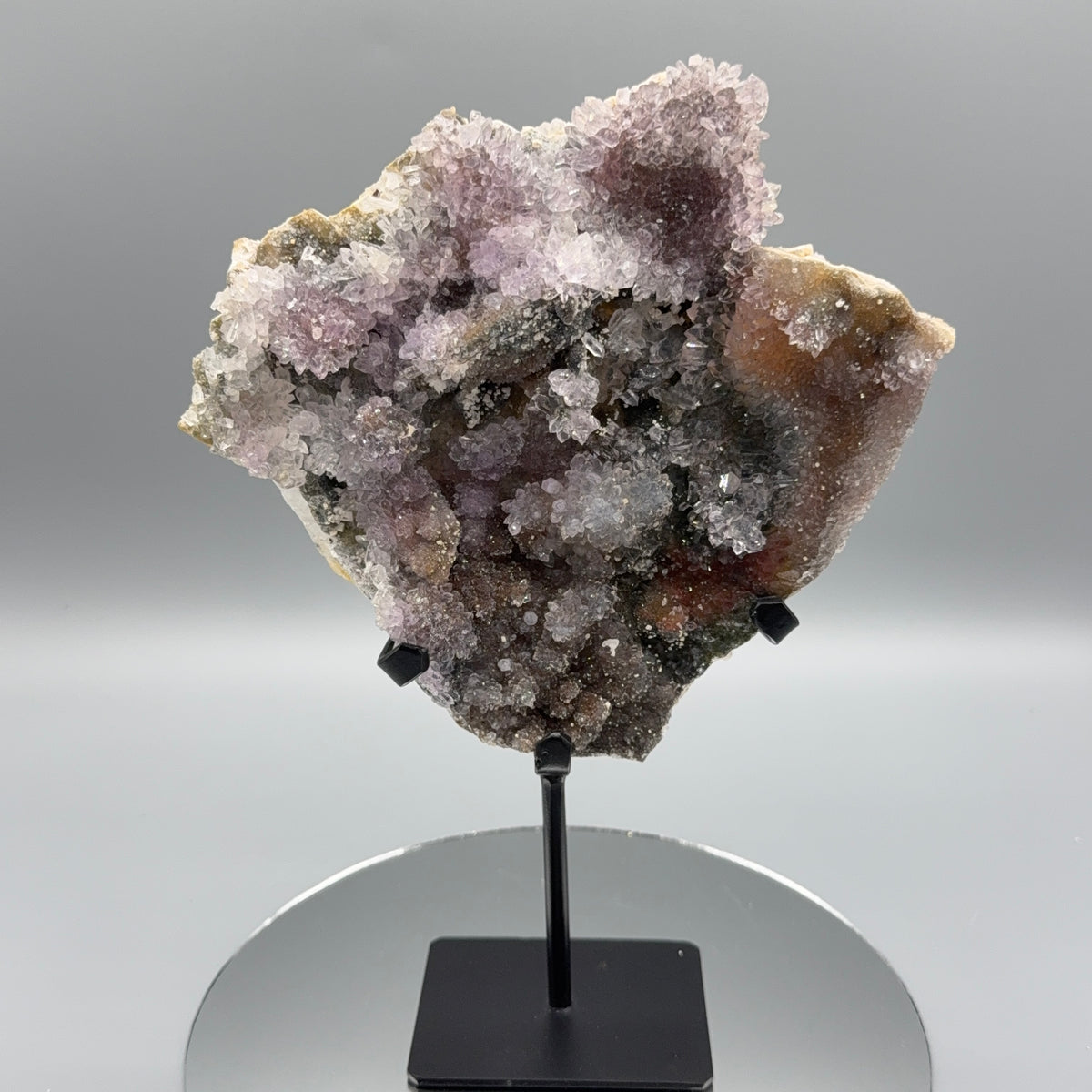 Flower Amethyst – Zeolith auf Ständer