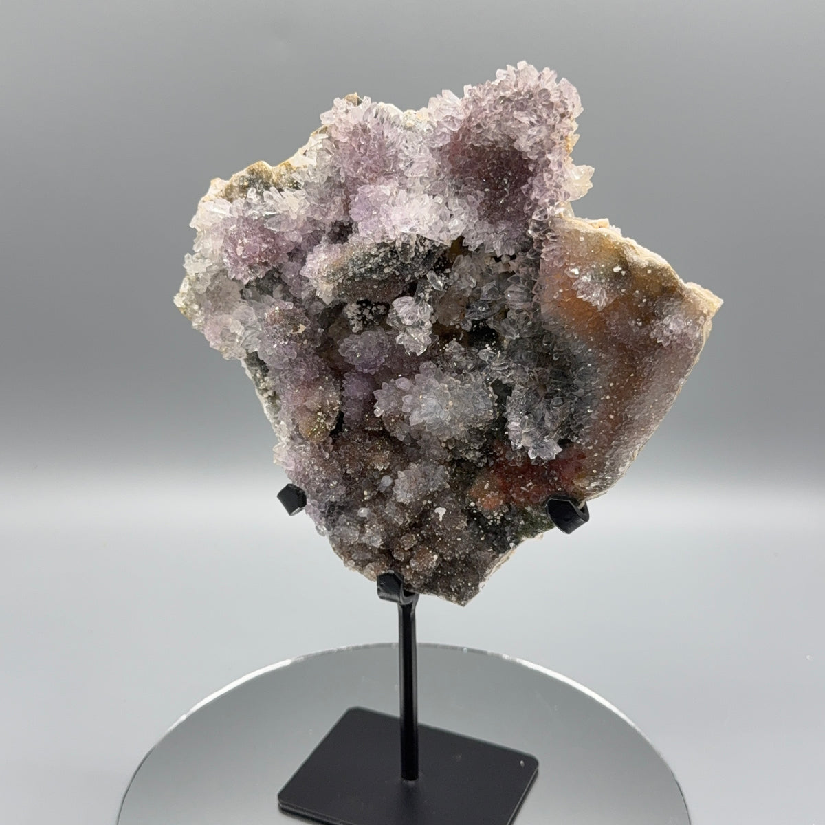 Flower Amethyst – Zeolith auf Ständer
