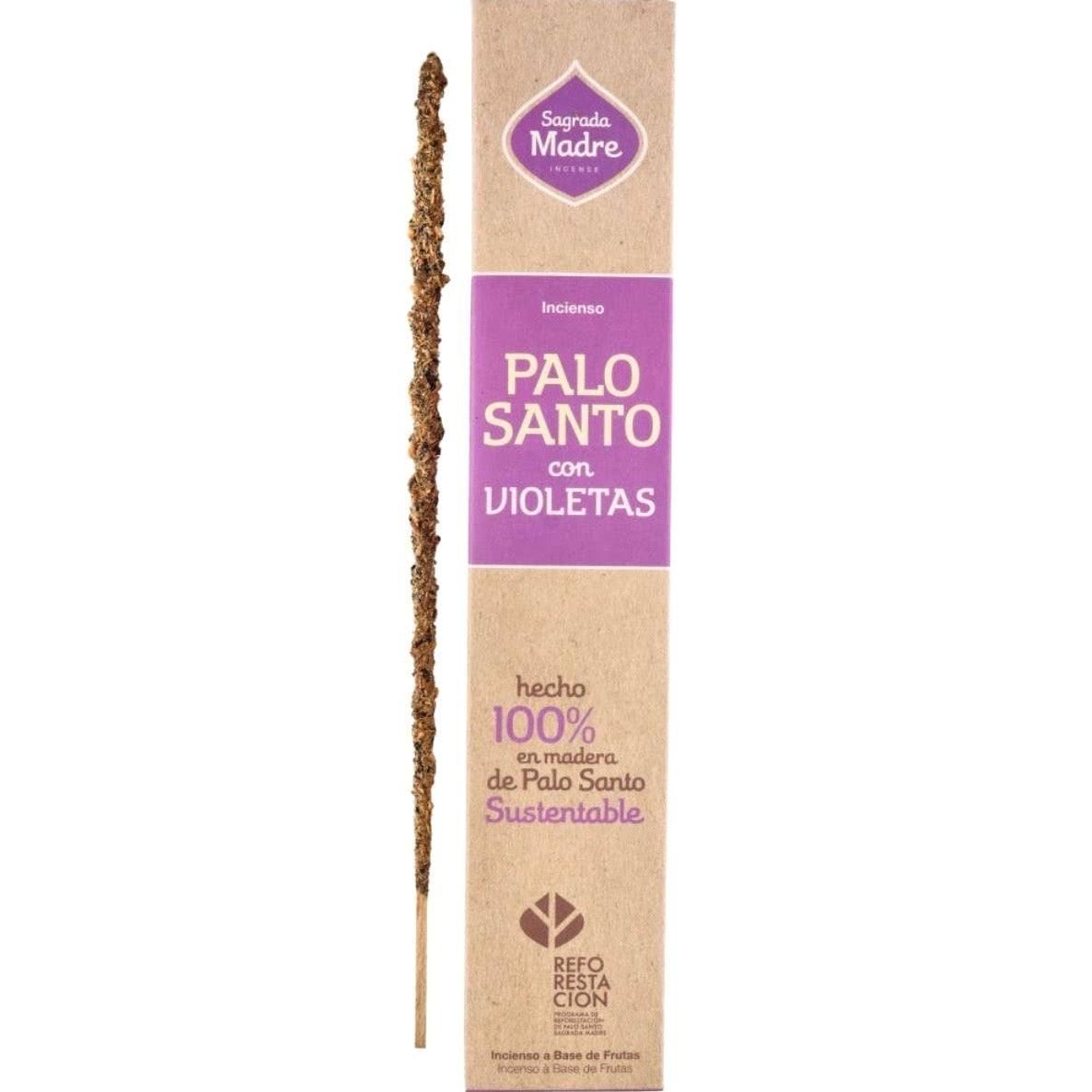 Sagrada Madre Räucherstäbchen – Palo Santo & Veilchen