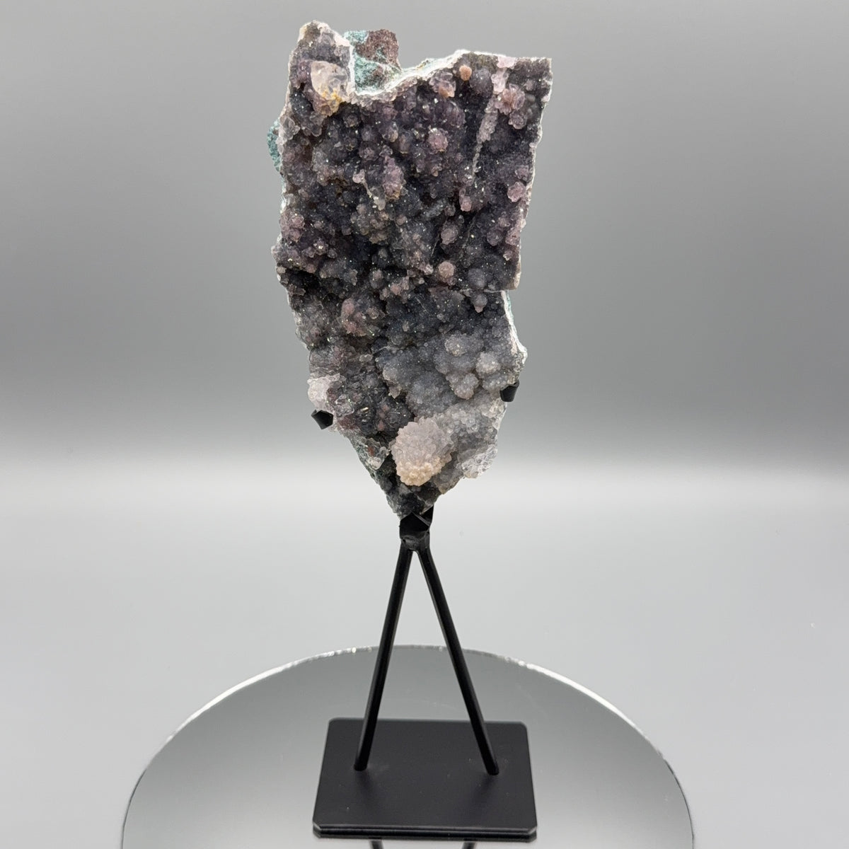 Flower Amethyst – Zeolith auf Ständer