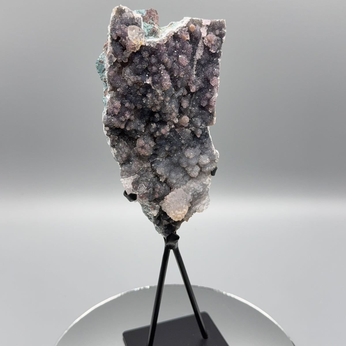Flower Amethyst – Zeolith auf Ständer