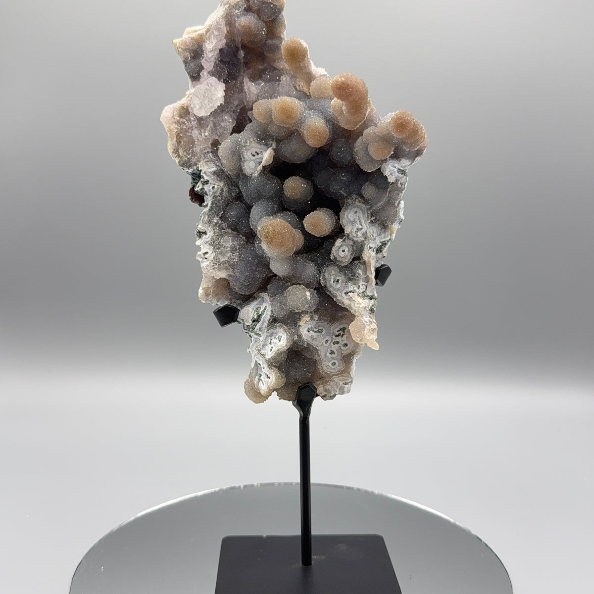 Flower Amethyst – Zeolith auf Ständer