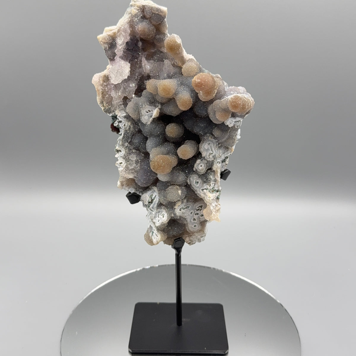Flower Amethyst – Zeolith auf Ständer