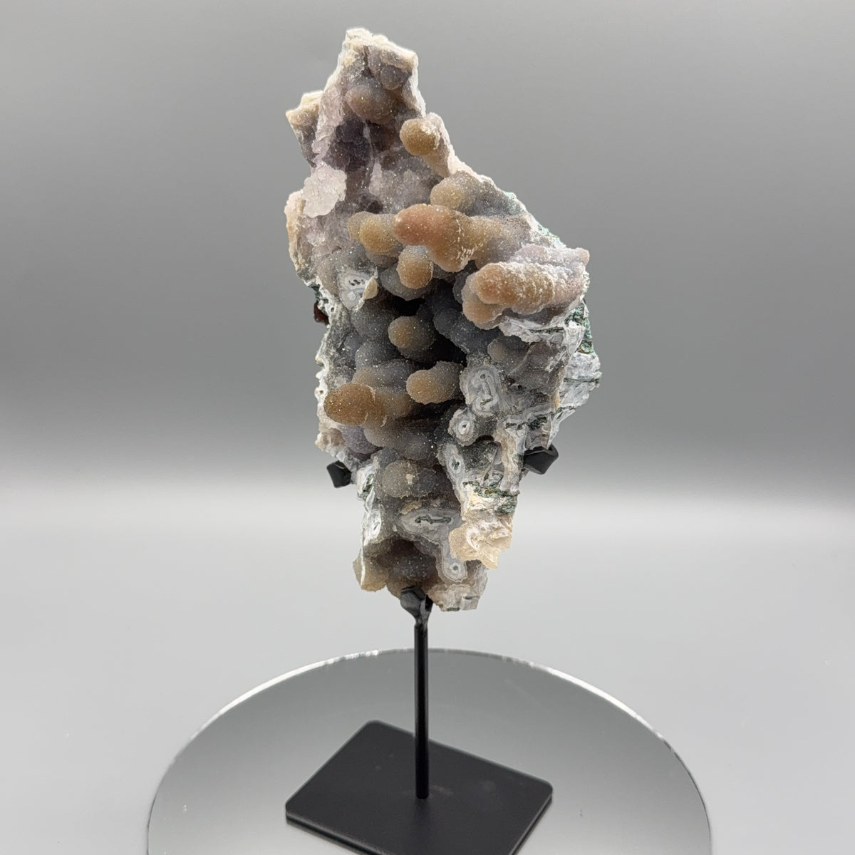 Flower Amethyst – Zeolith auf Ständer