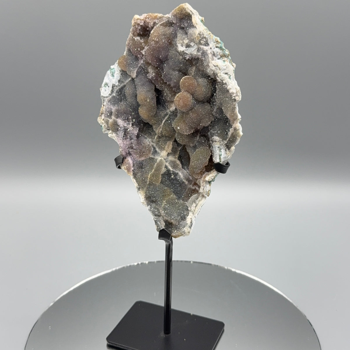 Flower Amethyst – Zeolith auf Ständer