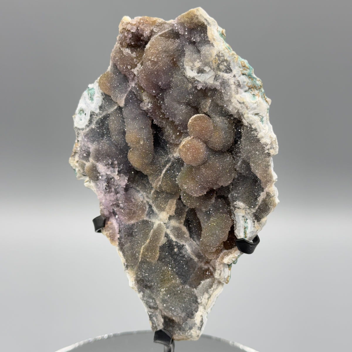 Flower Amethyst – Zeolith auf Ständer