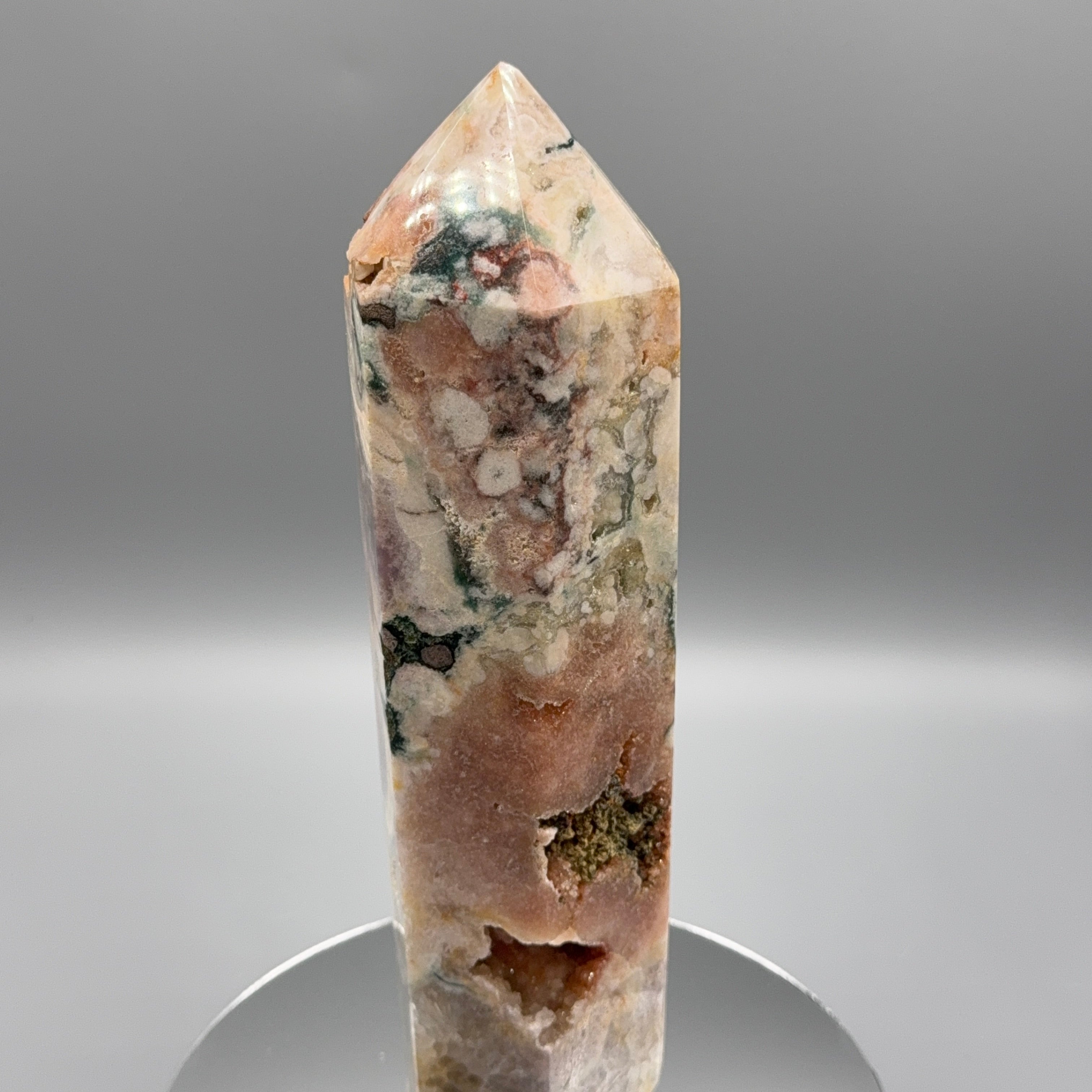 XL Pink Amethyst Turm