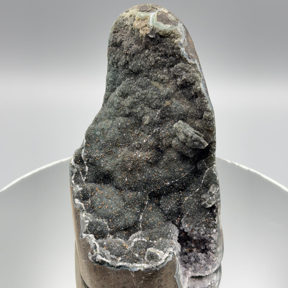 Schwarzer Amethyst Cut Base