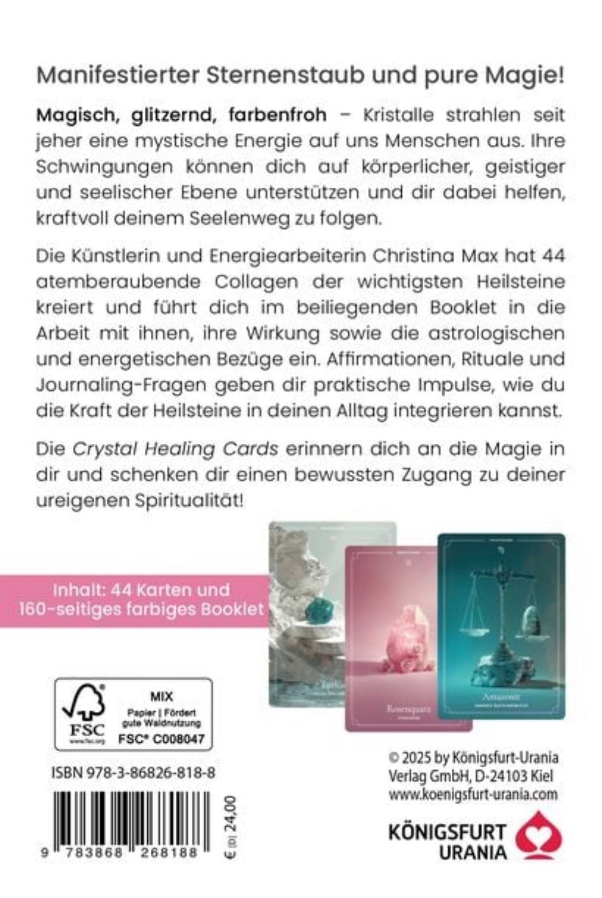 Crystal Healing Cards – Orakel