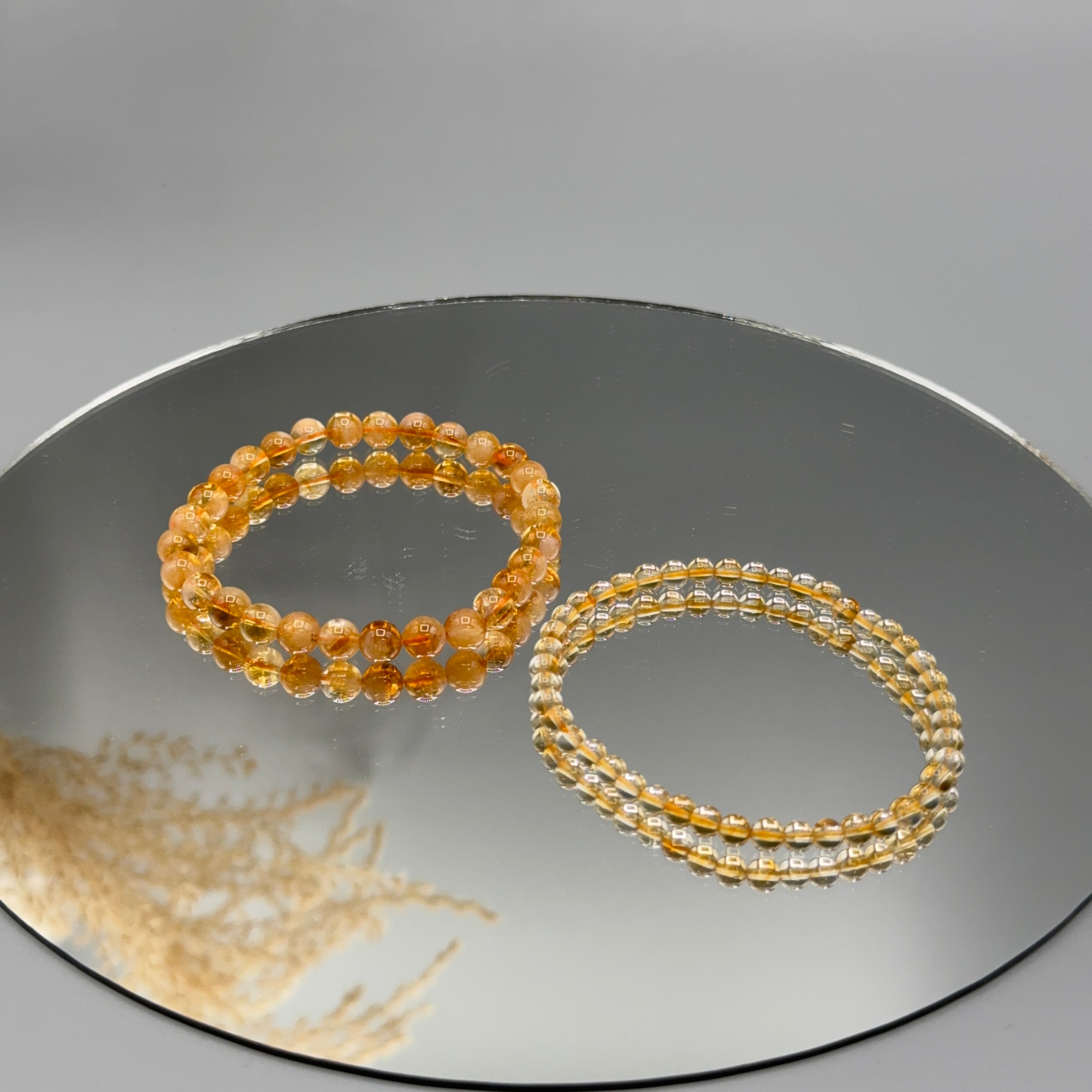 Armband Citrin