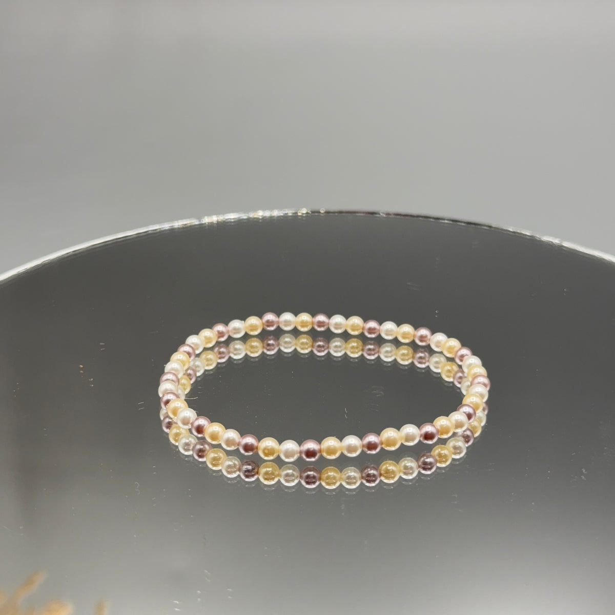 Muschelkernperlen Schmuckset multicolor