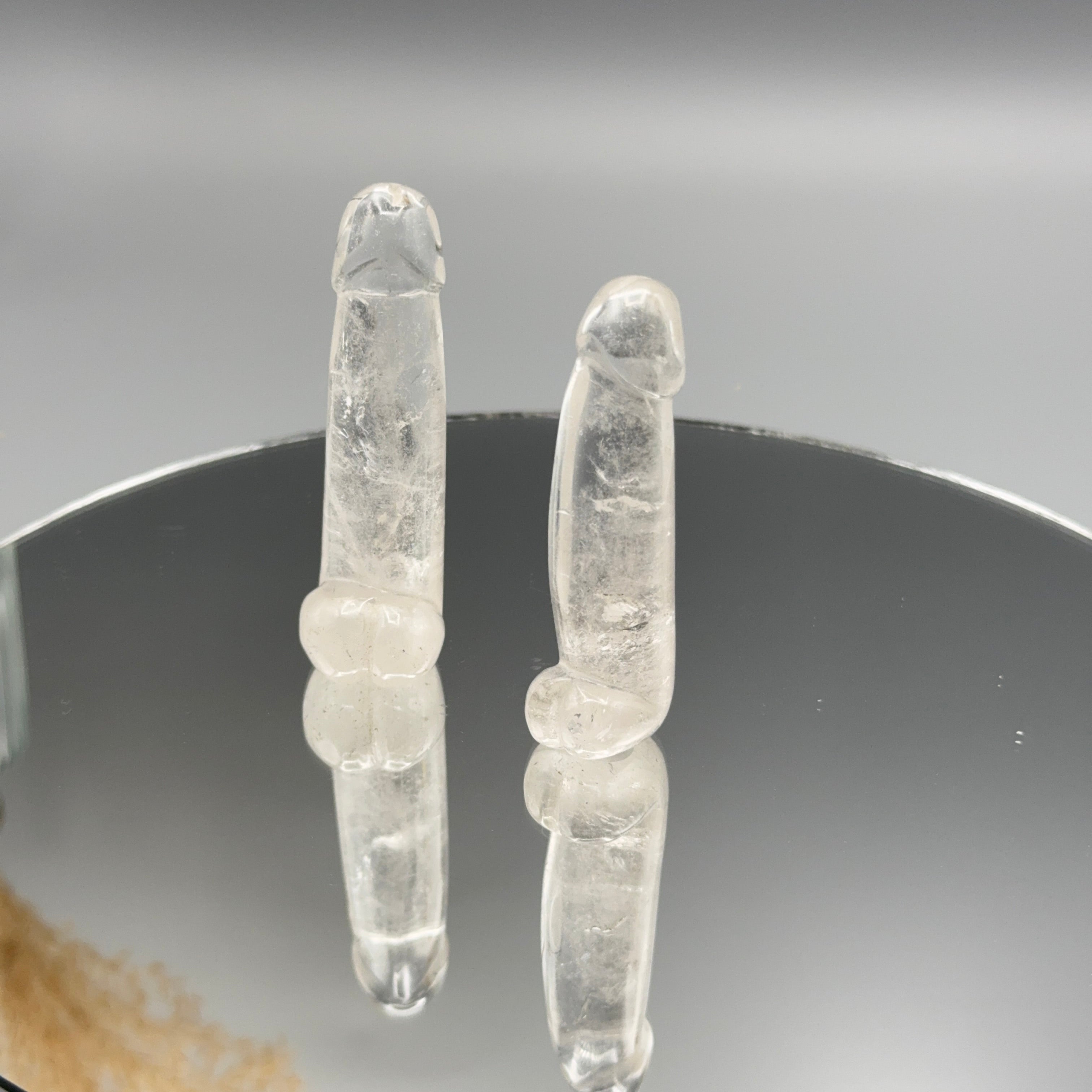 Bergkristall Phallus